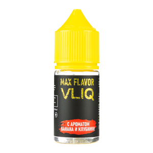 MK Жидкость VLIQ Max Flavor Банан Клубника 0% 27 мл PG 50 | VG 50