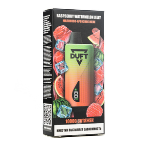 МК Одноразовая электронная сигарета Duft Raspberry Watermelon Jelly (Малиново Арбузное Желе) 10000 затяжек