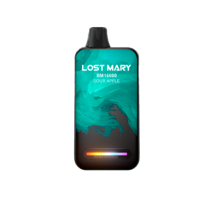 Электронная сигарета Lost Mary BM16000 Sour Apple (Кислое Яблоко) 16000 затяжек