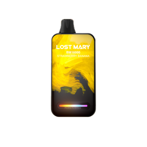 Электронная сигарета Lost Mary BM16000 Strawberry Banana (Клубника Банан) 16000 затяжек