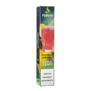 Одноразовая электронная сигарета Fumari Розовый лимонад 1200 затяжек