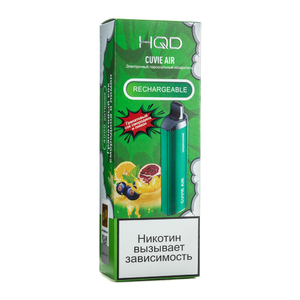 Одноразовая электронная сигарета HQD Air Grenadine (Гранатовый сок Смородина и Лимон) 4000 затяжек