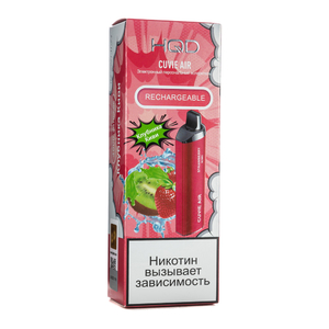 Одноразовая электронная сигарета HQD Air Strawberry Kiwi (Клубника Киви) 4000 затяжек