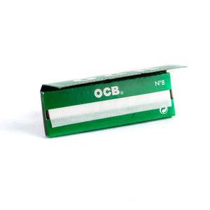 Бумага для самокруток OCB номер 8 зеленая 50 шт