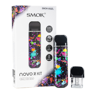 POD-система набор NOVO 2 PoD 800mAh Kit by SMOK Black 7 Color Spray