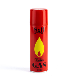 Газ для зажигалки S&B Universal lighter 200 ml