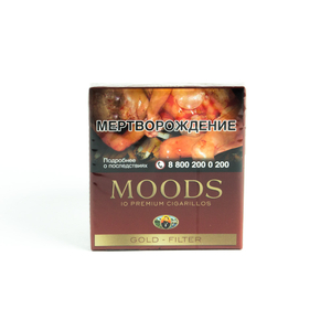 Сигариллы Moods Gold Filter 10 шт