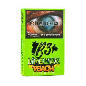 Табак B3 Limewax peach (Персик Лайм) 50 г