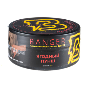 Табак Banger Wilberry Crush (Ягодный пунш) 100 г