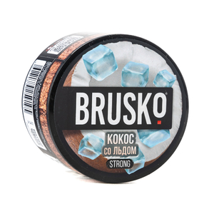 Кальянная смесь Brusko Strong  Кокос со льдом 50 г