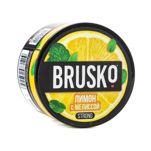 Кальянная смесь Brusko Strong  Лимон с мелиссой 50 г
