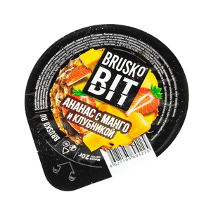 Кальянная смесь Brusko BIT Ананас с манго и клубникой 20 г