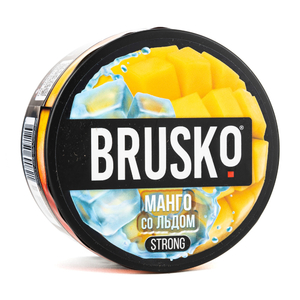 Кальянная смесь BRUSKO Strong Манго со Льдом 250 г