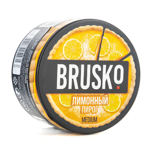 Кальянная смесь BRUSKO medium Лимонный Пирог 250 г ТП