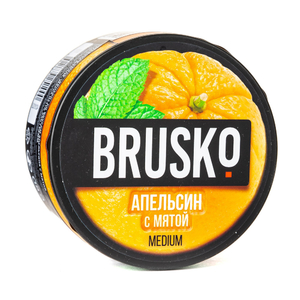 Кальянная смесь BRUSKO Апельсин с Мятой 250 г