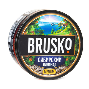 Кальянная смесь BRUSKO medium Сибирский Лимонад 250 г ТП