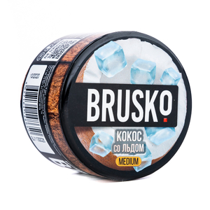 МК Кальянная смесь BRUSKO medium Кокос со Льдом 50 г
