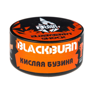 Табак Burn BLACK Elderberry Shock (Кислая бузина) 25 г