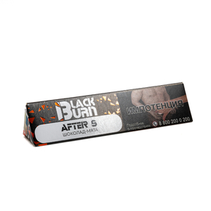 Табак Burn BLACK After 8 (Шоколад мята) 25 г