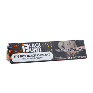 Табак Burn BLACK Its Not Black Currant (Красная смородина) 25 г