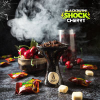 Табак Burn Black Cherry Shock (Кислая Вишня) 100 г
