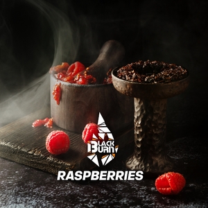 Табак Burn Black Raspberry Shock (Кислая малина) 100 г