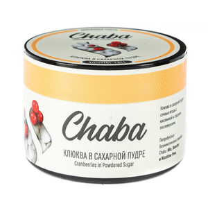 Кальянная смесь Chaba Nicotine Free Cranberries in Powdered Sugar (Клюква в Сахарной Пудре) 50 г