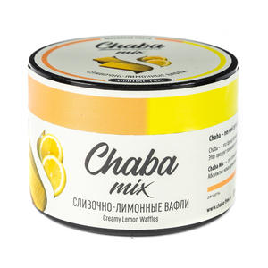 Кальянная смесь Chaba Nicotine Free Mix Creamy Lemon Waffles (Cливочно Лимонные Вафли) 50 г