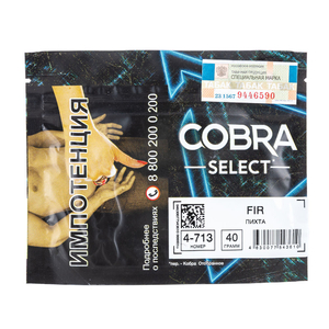 Табак Cobra SELECT Пихта (Fir) 40 г