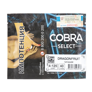 Табак Cobra SELECT Питахайа (Dragonfruit) 40 г