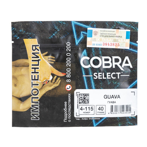 Табак Cobra SELECT Гуава (Guava) 40 г