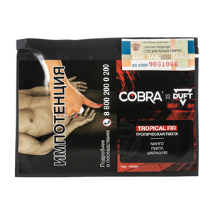 Табак Cobra x Duft Tropical Fir (Манго Пихта Маракуйя) 20 г