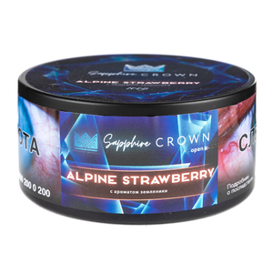 Табак Sapphire Crown Alpine strawberry (Земляника) 100 г