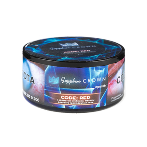 Табак Sapphire Crown Code: Red (Клубника малина розовый грейпфрут личи) 25 г