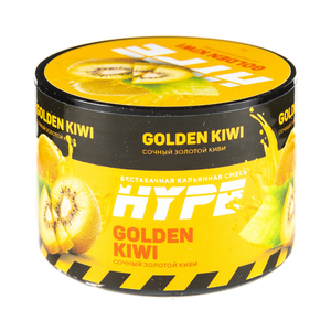 Кальянная смесь Hype Golden Kiwi (Сочный золотой киви) 50 г