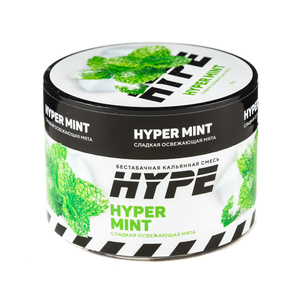 Кальянная смесь Hype Hyper Mint (Сладкая Освежающая Мята) 50 г