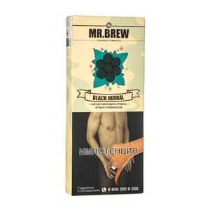 Табак Mr Brew Black Herbal (Ревень и смородина) 40 г