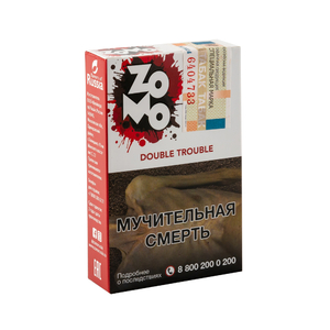 Табак ZOMO Double Trouble (Двойное Яблоко) 50 г