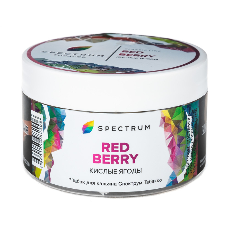 Табак Spectrum Red Berry (Кислые ягоды) 200 г