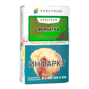 Табак Spectrum Bergatea (Чай с бергамотом) 40 г