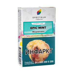 Табак Spectrum Epic mint (Мощная мята) 40 г