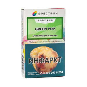 Табак Spectrum Green Pop (Лимонад с Мятой) 40 г