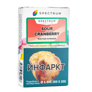 Табак Spectrum Sour Cranberry (Клюква) 40 г