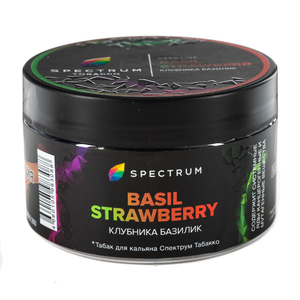 Табак Spectrum Hard Line Basil Strawberry (Клубника базилик) 200 г