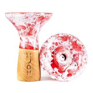 Чаша Moon Phunnel Solo Marble Red White
