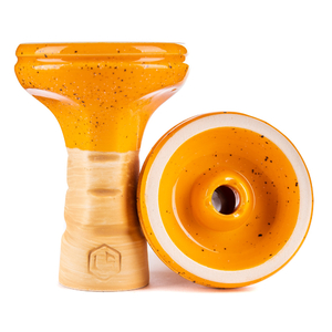 Чаша LS Neo Phunnel Glaze оранжевая в точку