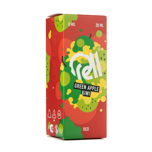 МК Жидкость Rell Low Cost Salt Green Apple Kiwi (Зеленое яблоко и киви) 0% 28 мл PG 50 | VG 50
