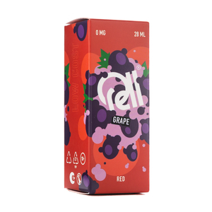МК Жидкость Rell Low Cost Salt Grape (Благородный виноград) 0% 28 мл PG 50 | VG 50