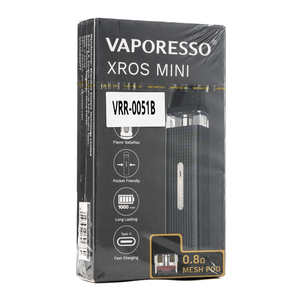 POD Система Vaporesso XROS Mini Kit 1000mAh Space Grey