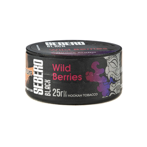 Табак Sebero Black WIld Berries (Дикие ягоды) 25 г